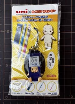 【レア品】キューピーストラップ　三菱鉛筆コラボ企画のサムネイル