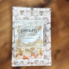 新品未開封　peaum アロマバスパウダー 2包入りのサムネイル