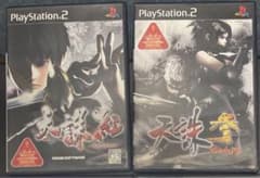 最終価格　動作確認済　即発送　天誅紅、参　PS2のサムネイル