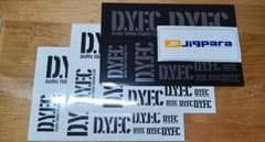 D.Y.F.C ダイワ ステッカーシート 3枚 ＋ ジグパラ ステッカー セットのサムネイル