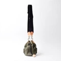 2WAY ショルダーポーチバッグ / MINT 巾着bag ミリタリー リメイク 