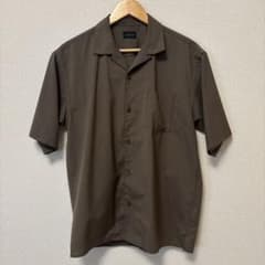 green label relaxing オープンカラーシャツ M オリーブのサムネイル