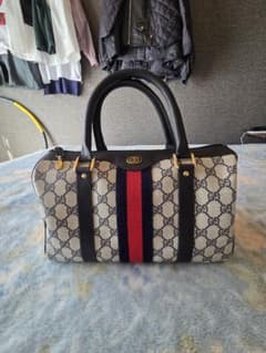 GUCCI オールドグッチ GG柄 シェリーライン ハンドバッグのサムネイル