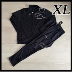 アンダーアーマー メンズ ジャージ 上下セット セットアップ 黒 2XL 未使用 アンダーアーマー ジャージ 上下セット メンズ X Lサイズ 新品 未使用