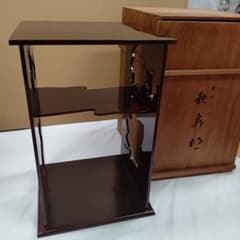 木地溜塗 秋泉棚 塗師 川瀨表完 茶道具 - メルカリ