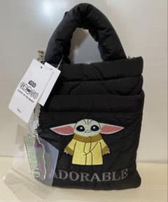 スター・ウォーズ　グローグー　しまむら　2WAYショルダーバッグ　キルティングのサムネイル