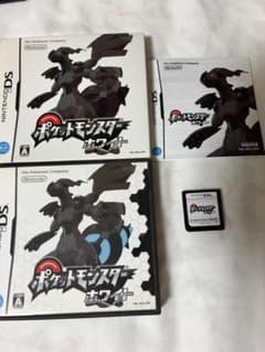 ポケットモンスター ホワイト DS ソフト ケース 説明書付きのサムネイル