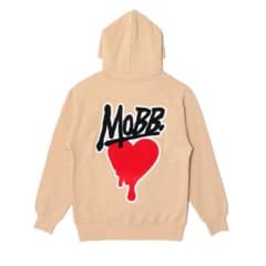 MOBB ハートデザイン パーカー S - メルカリ