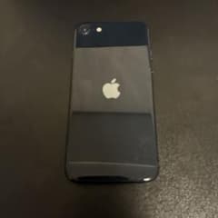 iPhone SE （第3世代） 64GB ミッドナイト 充電ケーブルつき - メルカリ