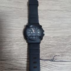 CASIO HDA-600 腕時計 ブラックのサムネイル