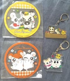 とっとこハム太郎 コースター アクリルキーホルダーセットのサムネイル