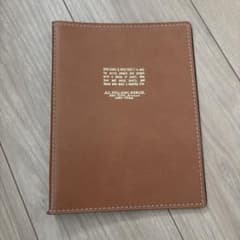 850円へ値下げA.G. SPALDING & BROS. B5 システム手帳のサムネイル