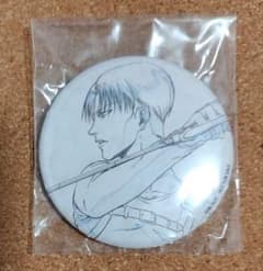 진격의 거인 WIT STUDIO IG 스토어 특전 선화 캔 배지 리바이 ①
