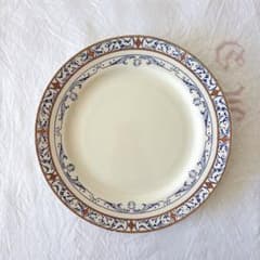 クレイユモントロー COLBERT コルベール　アンティークディナープレートB クレイユモントロー COLBERT コルベール アンティークディナープレート