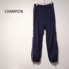 チャンピオン トレーディングパンツ レディースL 紺色 裏メッシュ スポーツ定番