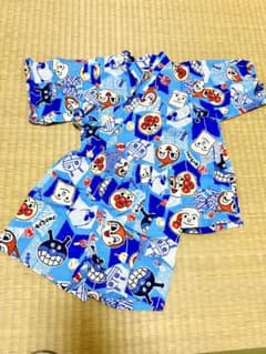 キャラクター柄青色甚平 95cm未満のサムネイル