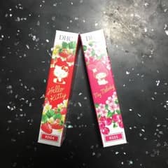 DHCピュアカラーリップクリーム。マイメロ、キティのセットのサムネイル