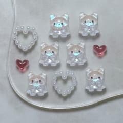 [Brand New] Popular Hanamaru Ghost Sanrio Nail Parts