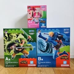 【新品未開封】一番くじ ワンピース A賞ゾロ B賞サンジ C賞チョッパーのサムネイル