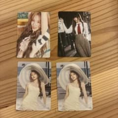 TWICE サナ トレーディングカード 4枚セットのサムネイル