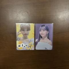NiziU RIKU MAYUKA トレカ 2枚セットのサムネイル