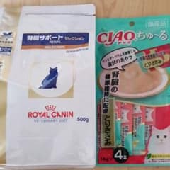 猫　ロイヤルカナン　腎臓サポート　セレクション　チャオちゅーる4本セットのサムネイル