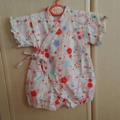 【あま様専用】浴衣ロンパース70のサムネイル