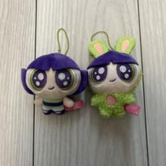 파워 퍼프 걸즈 오메메 반짝반짝 봉제인형 버터컵 2종 세트