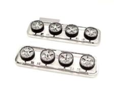 【お買い得】ミニ四駆 ペラタイヤ（スーパーハード24mm）ホイール付き【2台分】のサムネイル