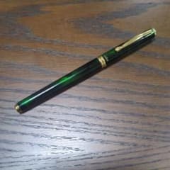 早い者勝ち】PILOT パイロット カヴァリエ 万年筆 グリーンマーブル