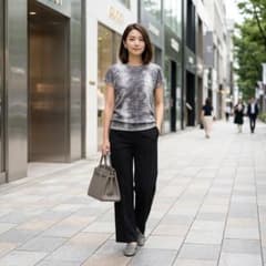 HERMÈS グレー 半袖サマーニット - メルカリ