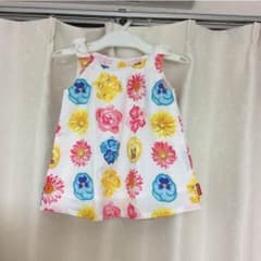新品タグ付き  mou  jonjon  ワンピース 子供服80のサムネイル