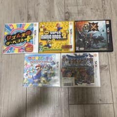 ニンテンドー3DS ソフト 5本セット リズム天国 マリオ ドラクエ