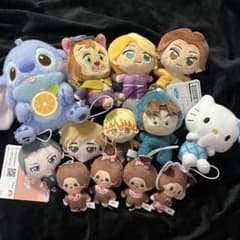 ぬいぐるみ　13点まとめ売り　ディズニー　ハイキュー　サンリオ　モンチッチ