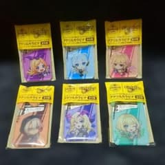 몬스터 스트라이크 비매품 아크릴 카라비나 콤프 6개 세트