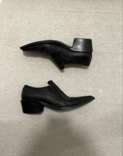 靴 tornado mart archive heel square boots tornado mart archive heel square boots - メルカリ