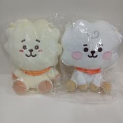 태그 첨부 BT21 RJ 봉제인형 2종 세트 * 장미 판매 불가