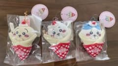 ちいかわ クレープ マスコット ぬいぐるみ 3種セット
