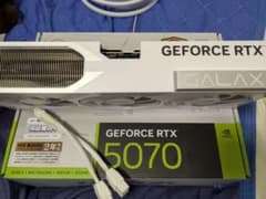 【ジャンク品】GALAX GeForce RTX 5070 ホワイト