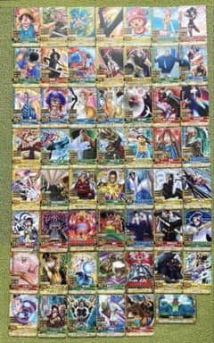 ワンピース　ワンピーベリーマッチダブル　トレカ　麦わらの一味・海軍・他56枚 ワンピース ワンピーベリーマッチW トレカ 麦わらの一味・海軍他キャラ