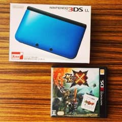 超値下げ！！ニンテンドウ3DS LL  おまけソフト2本付き。のサムネイル