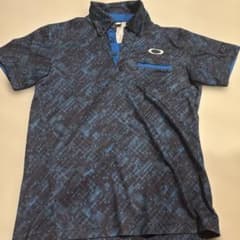 Oakley 幾何学模様シャツ メンズ ゴルフウェア - メルカリ