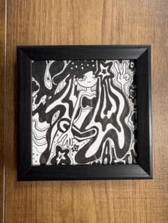 オリジナル手描きイラスト アナログ 額縁付き 1点のサムネイル