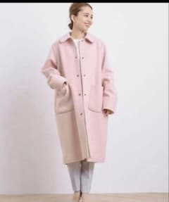 yori バイカラーコート 38 - メルカリ