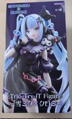 最安ショップ比較】 初音*ミク フィギュア 雪ミク×クロミ Trio-Try-iT