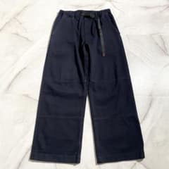 A19638 Excellent condition Gramicci Double Knee Wide Climbing Pants Dark Navy L