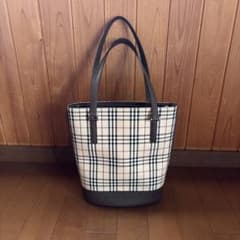 BURBERRY ノバチェック ハンドバッグ トートバッグのサムネイル
