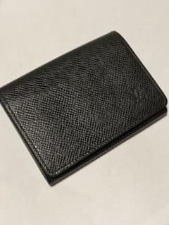 ルイヴィトン タイガ アンヴェロップ カルト ドゥ ヴィジット 名刺入れ 黒のサムネイル