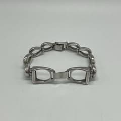 グッチ GUCCI ホースビット チェーンブレスレット SV925 オールド