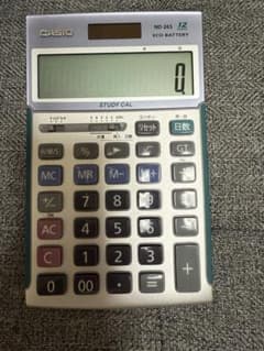 CASIO ND-265 計算機　電卓のサムネイル